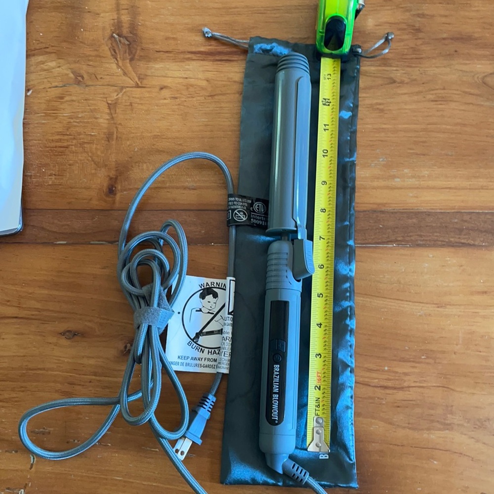 1” barrel curling iron